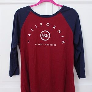 Young & Reckless 3/4 Sleeve Shirt